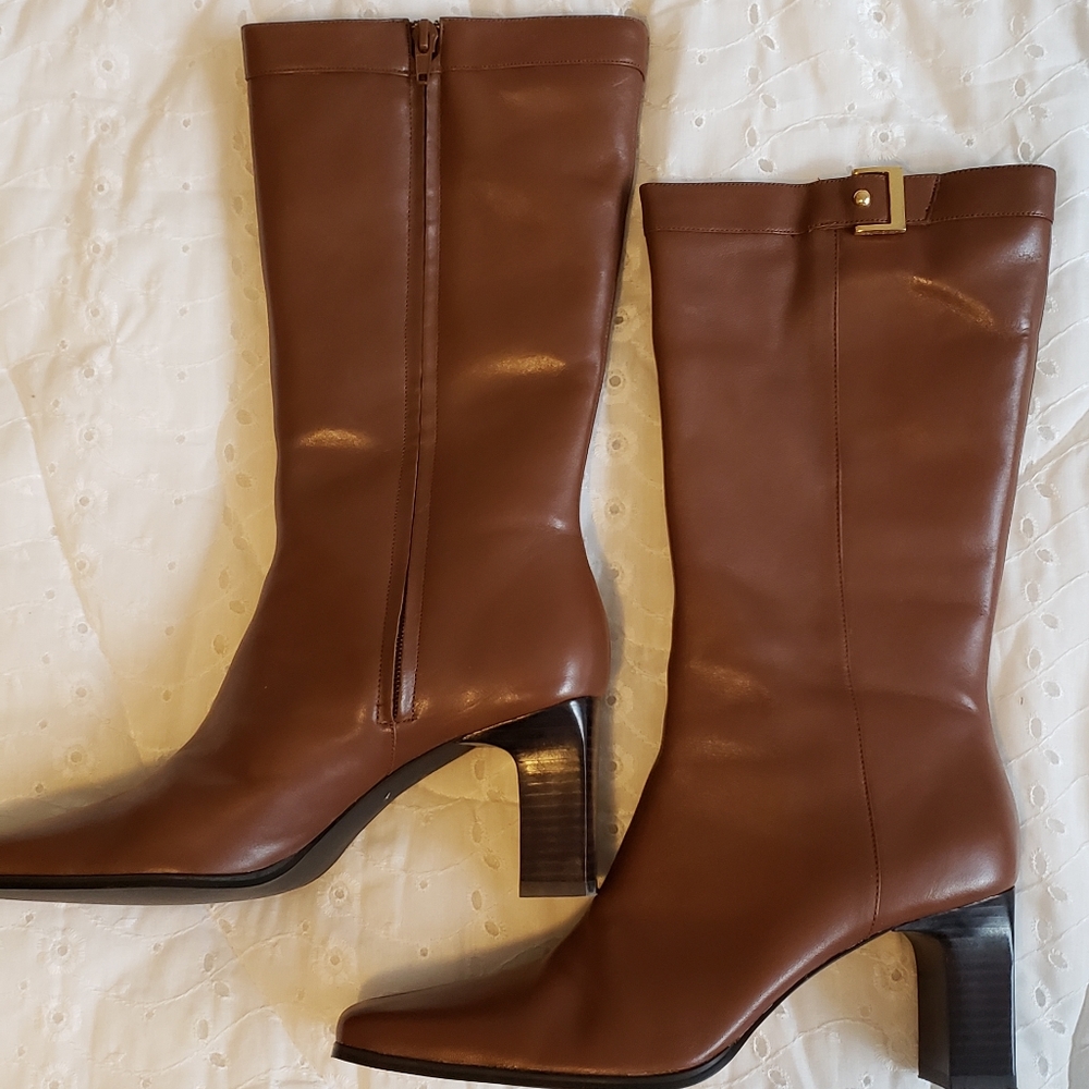 Rust color boots